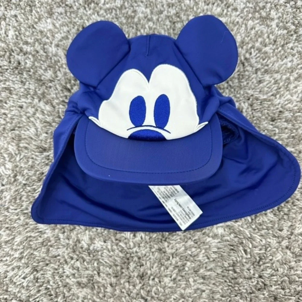 Disney Baby Mickey Mouse Pooh Lion King Outfit Set 0-3 Month Swimsuit Hat Bundle